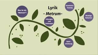 Lyrik 3 Metrum [upl. by Crandall]