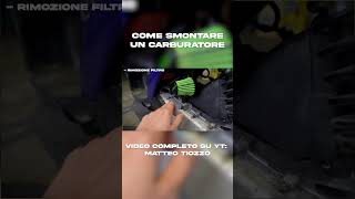 Come cambiare un carburatore su un piaggio free 50 [upl. by Enelaj]