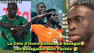 🥱La Ci🇨🇮 Élimine Le Sénégal😅 Crépin diatta Très Remonté 🥱 By Richko Bob [upl. by Lleddaw562]