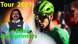 ðŸš´â€â™‚ï¸Tour de France 2021ðŸ‡«ðŸ‡·  Le bilan des sprinters Cavendish Van Aert Colbrelli [upl. by Bang]