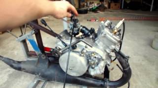 YAMAHA Dt 50 Malossi MHR Replica 70cc first run afrer rebuild  SIMI mOTO [upl. by Baily]