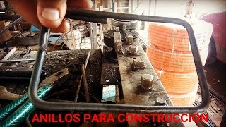 COMO HACER ANILLOS PARA CONSTRUCCIÓN CASTILLOS COLUMNAS [upl. by Ythomit]