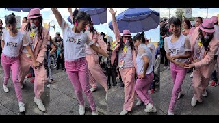 Los chilangos bailan la cumbia como dioses aniversario mercado jamaica ciudad de mexico baile raro [upl. by Amaras]