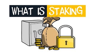 Crypto Education  Staking Explained  Animation  Cryptomatics [upl. by Donalt353]