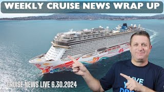 Cruise News Live  June 30 2024 [upl. by Yee33]