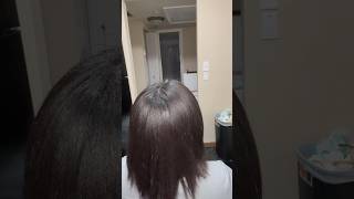 Silky Relaxed Hair  Silk Press on 4C Relaxed Hair relaxedhair longhair hair hairstyle shorts [upl. by Cannell252]