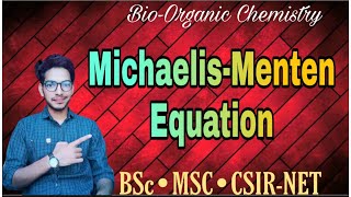 MichaelisMenten Equation in Hindi  BioOrganic [upl. by Jacinta]