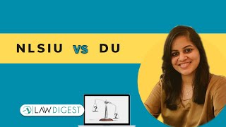 NLSIU vs DU  3 year LLB [upl. by Armat]