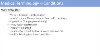 Medical Terminology  The Basics  Lesson 2 [upl. by Adal846]