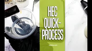 How to Expedite Hydroxyethylcellulose HEC Hydration  DIY [upl. by Leanne]