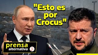 Misiles rusos se firman Crocus y fulminan Ucrania [upl. by Tedd274]