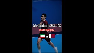 Handball Asia Championship 2024  U18 Places 18 Kuwait vs Qatar  Highlights [upl. by Sairtemed]