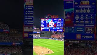 Francisco Lindor grand slam at Citi Field 41 Mets over the Phillies in the 7th inning [upl. by Studnia]