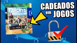 DEU CADEADO EM JOGO NO PS4 COMO REMOVER [upl. by Lewin]