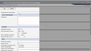 Ricoh Customer Support  How to configure Scan to Email [upl. by Peltier427]