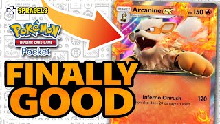 This Deck Saves Arcanine EX  Pokemon TCG Pocket [upl. by Ingraham516]