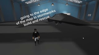 Going to the edge of the map in stormworks build and rescue [upl. by Grubb620]