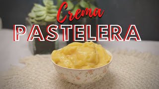 RECETA DE CREMA PASTELERA todos los secretos [upl. by Blackington37]