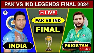 🔴 Live India Champions Vs Pakistan Champions Live  Final  IND vs PAK  World Championship Legends [upl. by Laurette368]