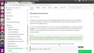 How to connect Mongo using Connection String URI format in java  MongoDbJava [upl. by Anirazc84]