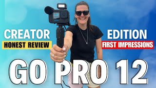 Gopro Hero 12 CREATOR EDITION Unboxing  VLOG TEST [upl. by Anitsirhcairam842]