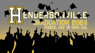 Hendersonville High School Graduation 2024 [upl. by Pogah]