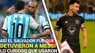 Masche QUIERE PERSUADIR a Leo para J OLIMPICOS  El CURIOSO CASO que USARON para DETENER a Messi [upl. by Hayikaz]