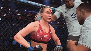 Viviane Araujo vs Molly McCann  UFC 5 Full Fight  SHOCK [upl. by Cire]