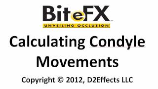 Condylar Axis Movement from Centric Relation to MIP [upl. by Melli]