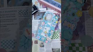 ASMR making Blue Cream Gel Phone Casediy phonecases fyp decoden handmade asmr fypage foryou [upl. by Nylakcaj]