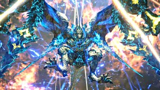 Ifrit amp Fenice VS Bahamut Boss Fight Gameplay  Final Fantasy XVI [upl. by Tomasina]