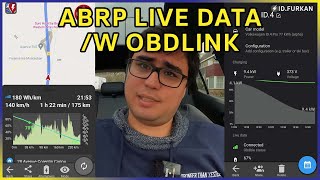 ABetterRoutePlanner ABRP Live Data OBDLink Explained [upl. by Eceinhoj]