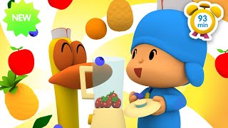 🍹 POCOYO in ENGLISH  Learn To Mix Colors 93 min  Full Episodes  VIDEOS and CARTOONS for KIDS [upl. by Schroder448]