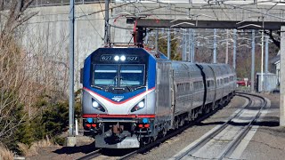 Northeast regional catch’s on the mbta also put an aot song enjoy yall [upl. by Suzanna]