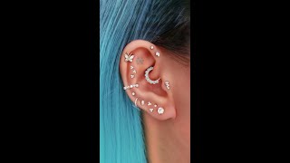 Top Ear Piercing ideas for Cartilage Helix Tragus Daith Rook [upl. by Eliott201]