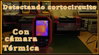 Detectar batería cortocircuitada con imagen infrarroja [upl. by Yelekreb691]