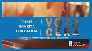 Voto CERA  Información para ejercer el voto  Elecciones al Parlamento de Galicia 2024 [upl. by Nnod]