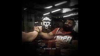 Levan Saginashvili Defeat By Irakli Zirakashvili 💀armwrestler shorts internetmeme levan edit [upl. by Immanuel]