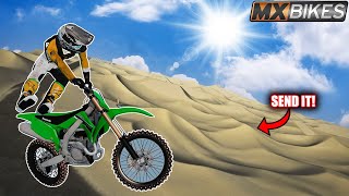 HUGE NEW DUNES FREERIDE IN MXBIKES IS ACTUALLY INSANE [upl. by Pattin]