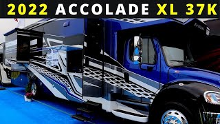 2022 ENTEGRA ACCOLADE XL 37K SUPER C AT THE HERSHEY RV SHOW  FULL TIME DREAM [upl. by Ytsenoh]