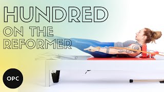 Hundred on the Reformer  Online Pilates Classes [upl. by Madel]