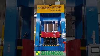 YZK96CSF250T Carpet Interior Molding Hydraulic Press with Servo System  ZHENGXI interior carpet [upl. by Rednasyl]