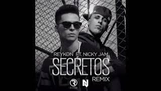 Reykon ft Nicky jam  Secretos [upl. by Nwahsram]