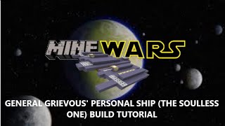 General Grievous Personal Ship Soulless One Build Tutorial [upl. by Nilauqcaj]