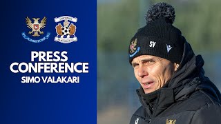 Simo Valakari  Kilmarnock press conference [upl. by Nagiam]