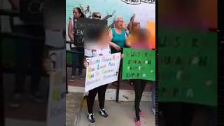 Concentración de protesta en el centro de adultos del Polígono Sur [upl. by Montague]