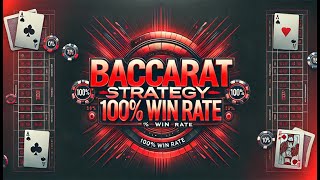 NEW 2025 Baccarat Strategy  How to WIN at Baccarat with 100 Winrate [upl. by Kannry]