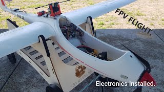 FPV ASW 28 GLIDER ZOHD KOPILOT GEO OSD GPS [upl. by Dygall]