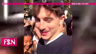 Timothée Chalamet enters in lookalike contest of himself and loses it [upl. by Klinger722]