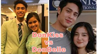 DonKiss vs DonBelle during Interview and performing [upl. by Hannan]